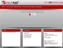 Tablet Screenshot of polyplastambalaj.com